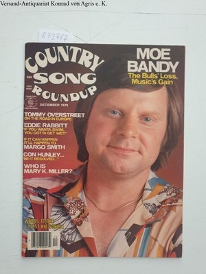 Country Song Roundup, December 1978 vol.30, No. 233 ( Moe Bandy, Tommy Overstree