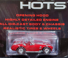 Hot Wheels Cobra 427 Ultra Hots Detailed Collectible Car Rrs Maroon Slvr Stripe Hot Wheels Cobra 427 Ultra Hots Detailed Collectible Car Rrs Maroon Slvr Stripe