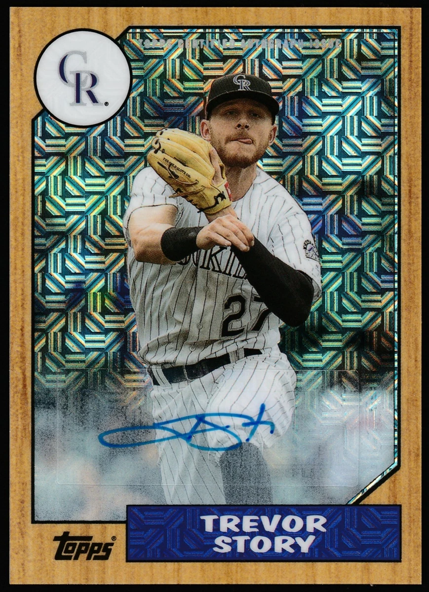 【BGS9 MINT】TREVOR STORY RC /99シリ AUTO Trevor Story Baseball Serial Numbered Sports Trading Cards