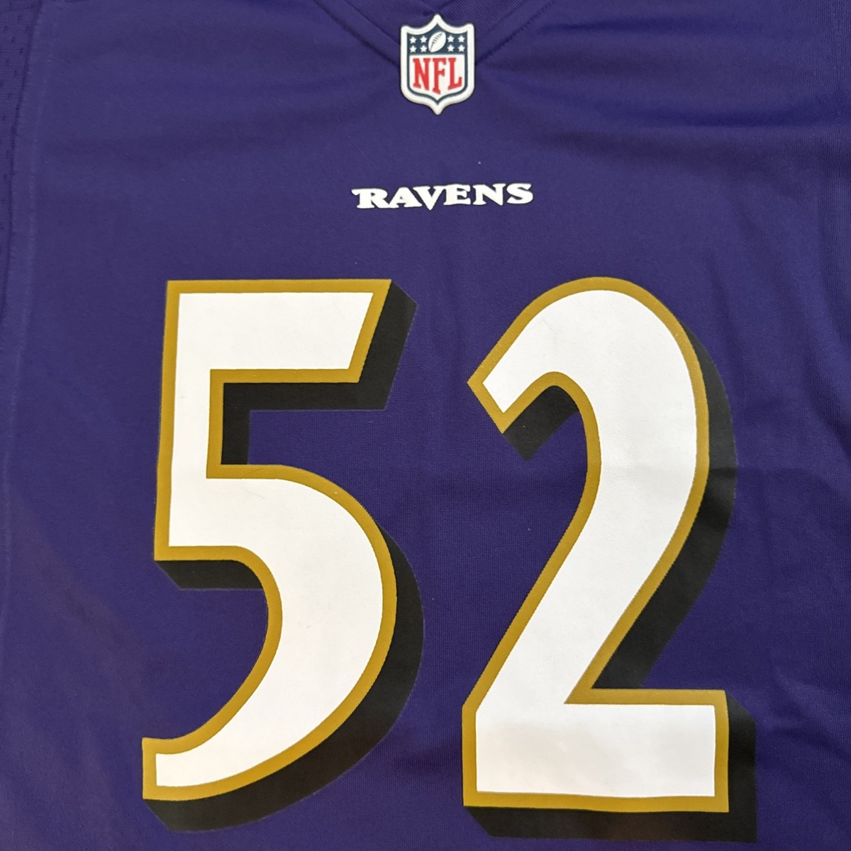 Nike NFL Women Baltimore Ravens R Lewis Football Jersey, Brand New