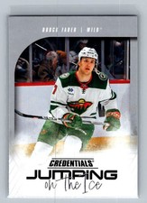 Brock Faber 2024-25 Upper Deck Credentials #JI-BF Jumping on the Ice