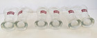 Vintage Set of 6 Schlitz Beer Footed Pilsner Glasses Red Logo Breweriana Barware — photo 6