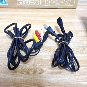 SEGA Sega Saturn Console With original box Controller Power Cord AV Cable
