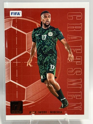 #ad 2024 25 Donruss Craftsmen #15 Alex Iwobi $1.95