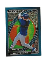 2026 Leaf Baseball Nation JOSIAH HARTSHORN Chicago Cubs RC #14/49