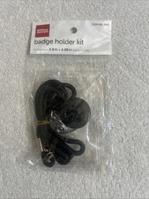 OFFICE DEPOT BRAND BADGE HOLDER LANYARD REEL KIT 681484 BRAND NEW FREE SHIPPING