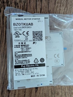 Fuji Electric FA Manual Motor Starter BZOTKUAB (d1)