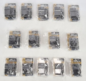 Lot of 14 New Premium Tech Travel Chargers For Canon and Minolta
