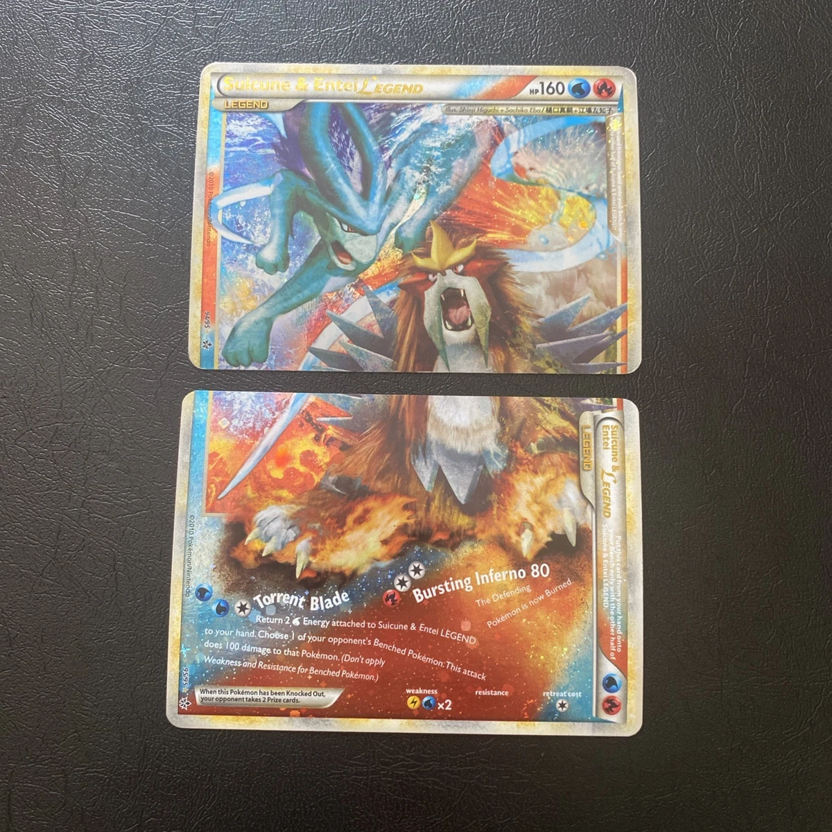 Suicune & Entei Legend Legend Pokémon TCG Cards for sale | eBay