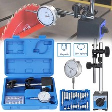 Dial Indicator with Magnetic Base Holder Differential Backlash Gauge 0-1.0" Test