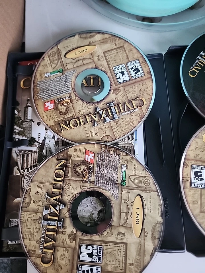 Sid Meier's 4 IV Civilization w/ DVD Small Box PC CIB Game of the Year Edition - Image 2 of 4