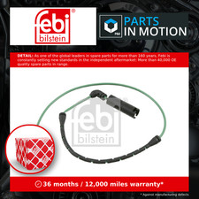 Image of Brake Pad Wear Indicator Sensor fits BMW 330D E46 3.0D Front Left or Right Febi