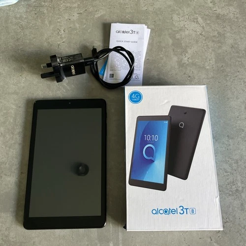 Alcatel 3T8 WiFi & 4G Android Tablet New unused with Box