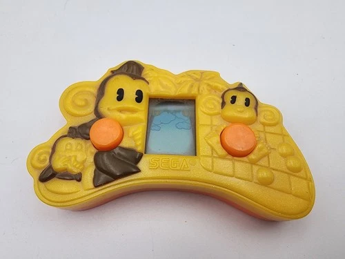 Super Monkey Ball Mc Donald's Toy Sega Yellow Orange Handheld Hand Held