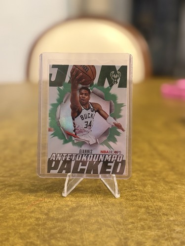 2025-26 Topps NBA Hoops Basketball Jam Packed Giannis Antetokounmpo #JP-3 Green