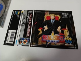 REAL BOUT FATAL FURY Neo Geo CD Japan Import Free shipping FedEx DHL Tested