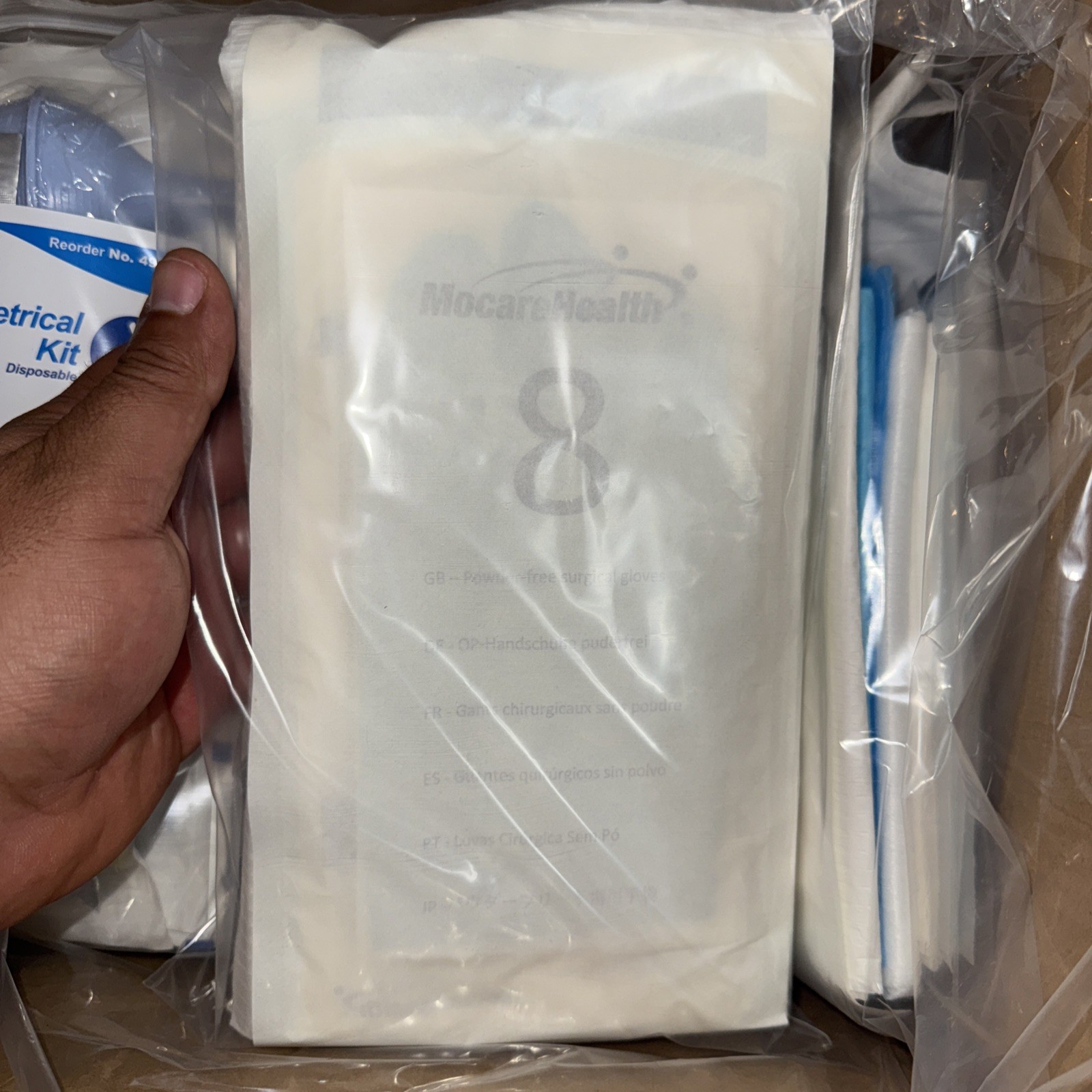 Dynarex Obstetrical Kits Bagged - 4902, 1 Case With 10 Obstetrical Kits