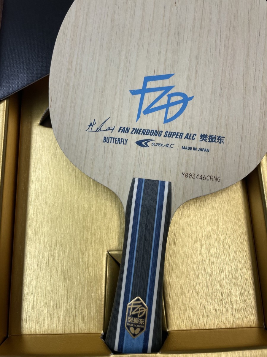 Butterfly fan zhendong super alc, table tennis ping pong blade
