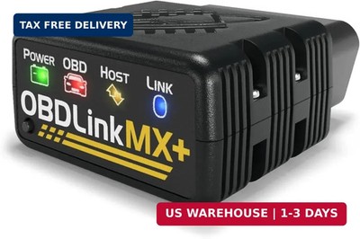 OBDLink MX+ OBD2 Bluetooth Scanner for iPhone, Android, and Windows