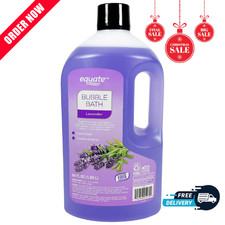 Equate Bubble Bath, Lavender, 64 fl oz