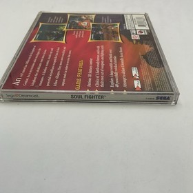 Soul Fighter (Sega Dreamcast, 1999) Complete See Description/Pictures 