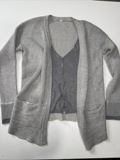 Lululemon Chunky Knit Double Cardigan  Women's 4 A071225