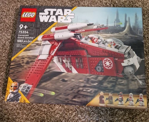 LEGO Star Wars 75354 Coruscant Guard Gunship – 1,083 pcs, New Set