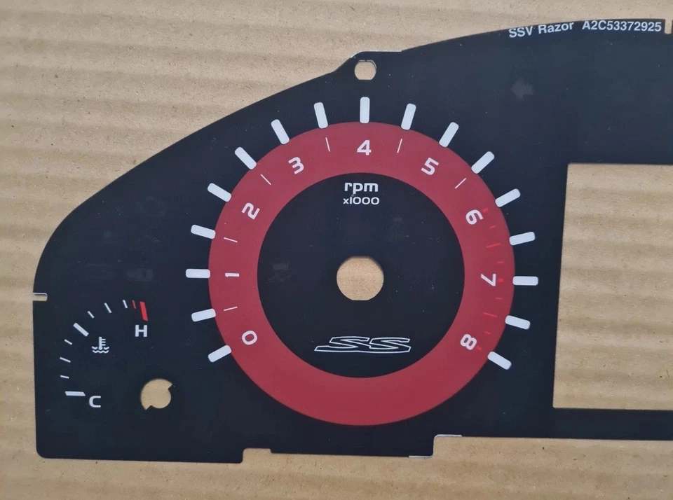 NOS Holden VE SSV Commodore Red Hot Face Cool Mod For Pontiac G8/Base/GT Foto 3 de 4