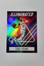2020-21 Panini Illusions Trae Young Illuminated Holo No. 24 Insert - Hawks