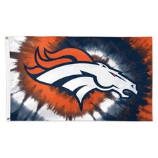 For Denver Broncos Football fans 3x5 ft Gradient Flag - NFL Gift Wall Banner