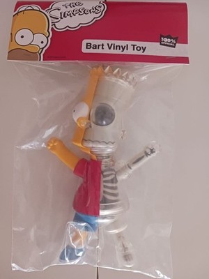 The Simsons Bart X-Ray Soft Vinyl Figure, Full Color, Unopened Condition