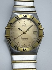 Vntg OMEGA Constellation Automatic Chronometer 18K Gold & Steel ( Oman Logo )