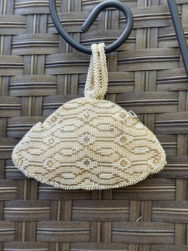 Antique Beaded Flappers Purse 1930s Czechoslovakia Art Deco