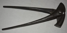 Vintage Heavy Duty Fencing Fence Pliers Patent Date May 8, 1883 ~ READ