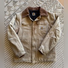 Rare Carhartt Detroit Vintage Jacket USA Made Distressed Corduroy NO SIZE