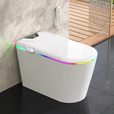 Nordic Smart Bidet Toilet Auto Open Lid Heated Seat Dual Flush Dryer Remote