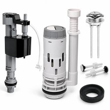 2 Inch Dual Flush Valve Repair Kit Fill Valve Button Fits 2Piece Toilet
