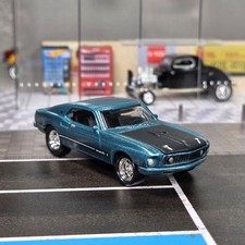 Johnny Lightning Mustang Classics 1969 Ford Mach 1 Blue 164 Limited Edition 69 Johnny Lightning Mustang Classics 1969 Ford Mach 1 Blue 164 Limited Edition 69