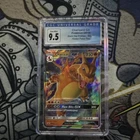 Pokémon Charizard GX Black Star Promo SM211 Full Art Holo Hidden Fates CGC 9.5
