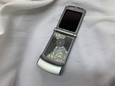 Motorola RAZR V3 Silver Flip Mobile Phone VTG CLASSIC Cingular
