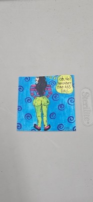 Custome Made Oh No! Another Bad Ass Day Magnet
