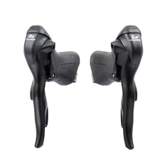 SB-R482 Dual Control Levers 2x8 Speed Double Shifters Road Bicycle Derailleur...