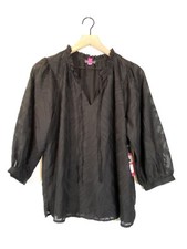 Vince Camuto Women's Black Long Sleeve Blouse. Size XS