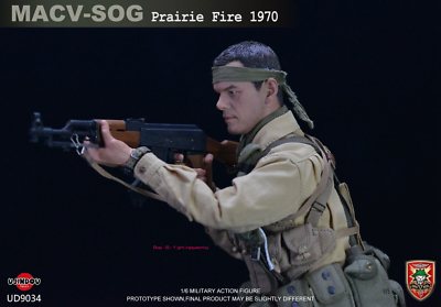 UJINDOU UD9034 MACV SOG Prairie Fire 1970 1/6 Male Action Figure