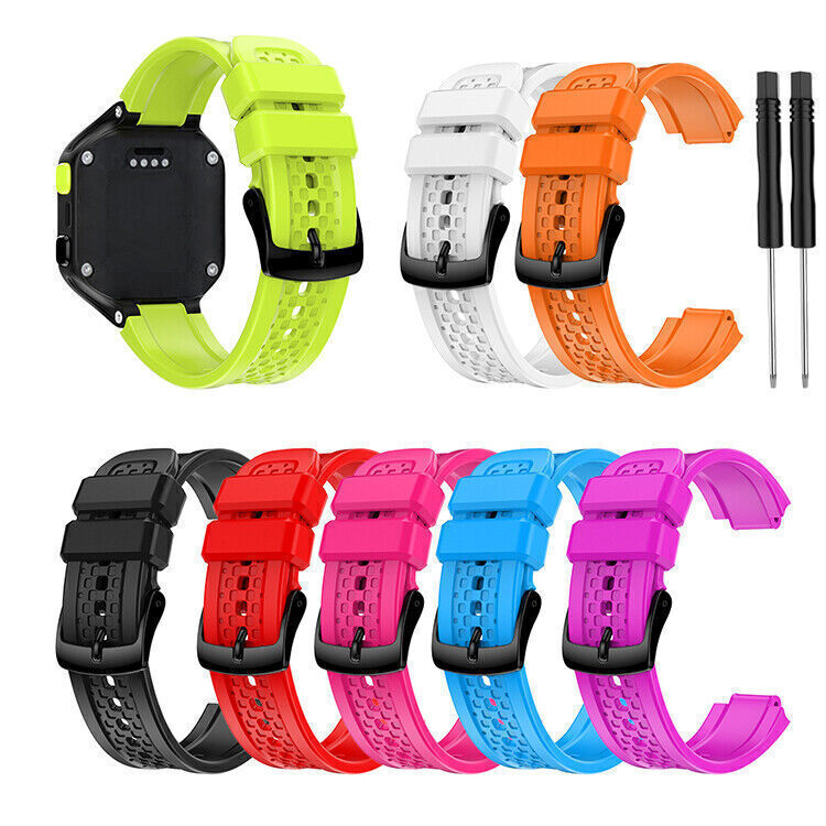 Silicone Watch Strap Tools Replacement for Garmin Forerunner 25 Watch Female