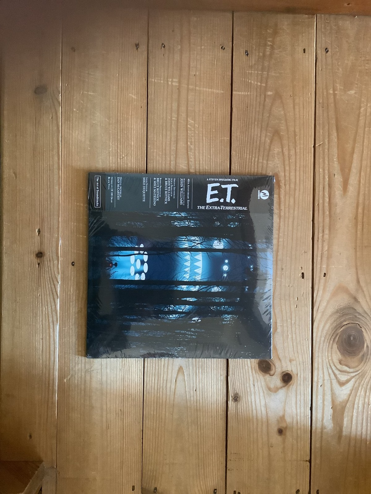 E.T. THE EXTRA TERRESTRIAL - 12"" VINYL LP -  SOUNDTRACK - 40TH ANNIVERSARY - NEW
