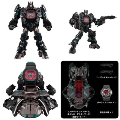 Casio G-Shock TRANSFORMERS DW-5600TF19-SET Master Nemesis Prime
