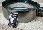 🔥1 GRAM .999 FINE SILVER FOOTPRINT FRACTIONAL BULLION BAR NATURAL TONING