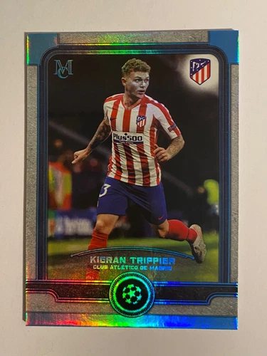 2019 Topps Museum Collection UEFA Champions League Kieran Trippier /75 SAPPHIRE