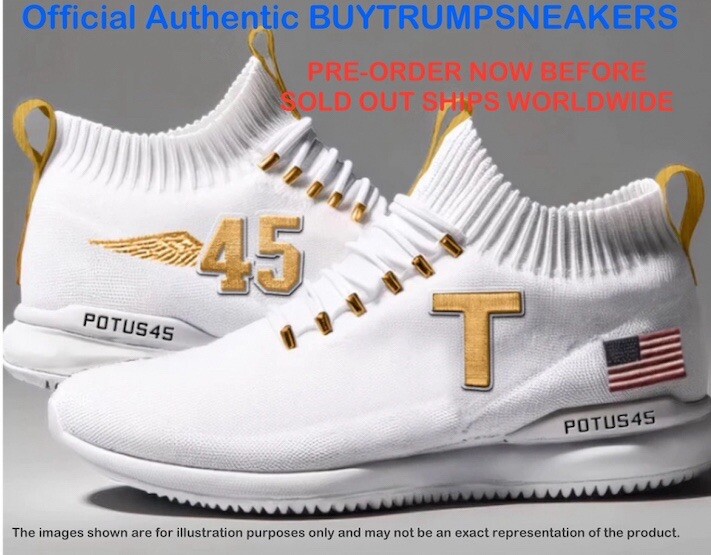 Donald Trump POTUS 45 Sneakers Shoes "PreOrder* eBay